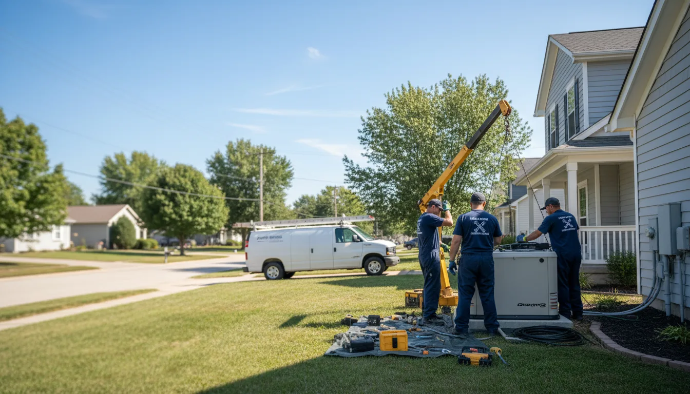 Generator Installation in Mccallsburg, IA near me